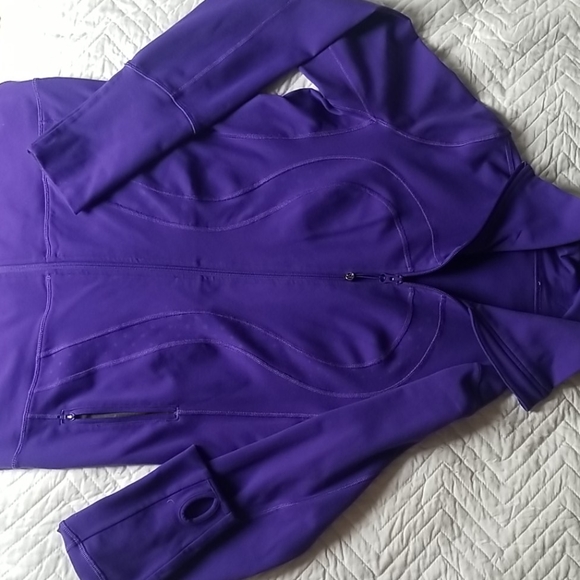 lululemon athletica Tops - Lululemon Purple Zip Up